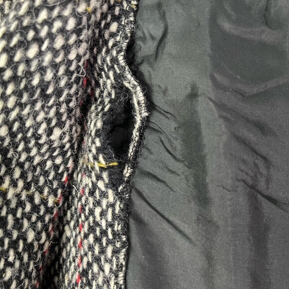 Vintage Krizia Tweed 100% Wool Short Work/Office Skirt Made in Italy - Picture 10 of 14